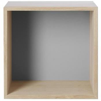 Asche Mini-Stack – Mittel – Weiß/Schwarz + Graues Board
