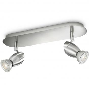 Lumière Intérieure Philips 5569‑21716 Métal Brossé