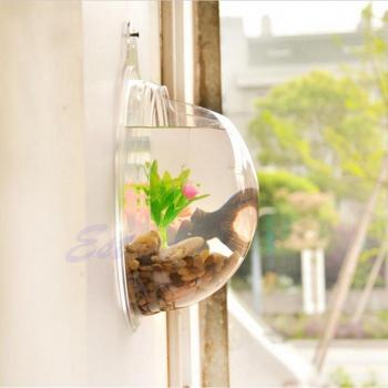 Wall Hanging Fish Tank Bubble Bowl