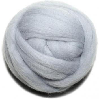 Fieltro de Aguja 43# 50g Gris Suave