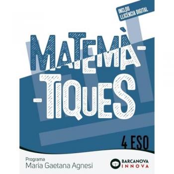 Maria Gaetana Agnesi 4 ESO. Matemàtiques
