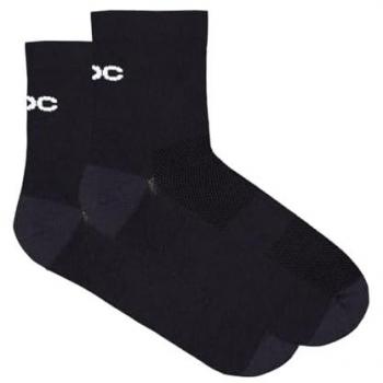 Poc Cadence Road Short Negro – Calcetín para Bicicleta