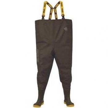 Vass Tex 700E Wide Boy PVC Khaki Wader – UK11 Male