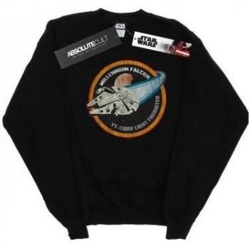 Felpa Nera Star Wars Millennium Falcon per Donna