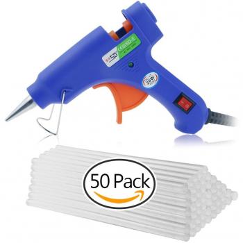 Pistola de Silicona GiBot Mini 50 Piezas Barras de Pegamento