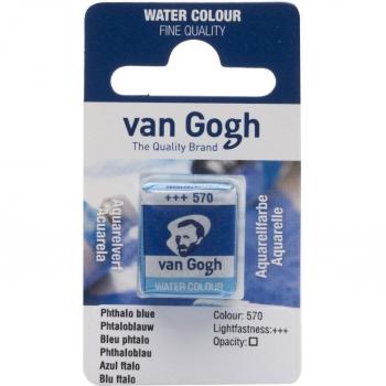 Acuarela Van Gogh Azul Ftalo 1/2 Godet