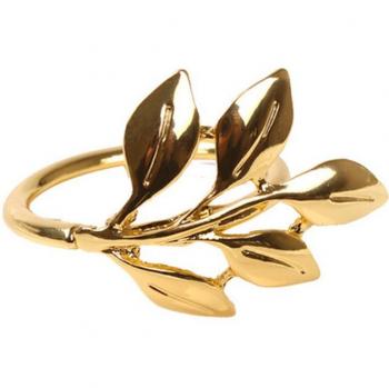 Festive Leaf Design Napkin Holders
