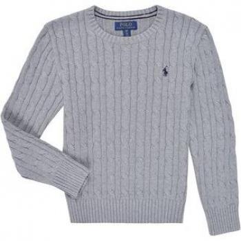 Pull enfant Polo Ralph Lauren en gris taille S