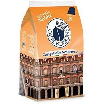 Borbone Capsula Nespresso Uso Domestico Miscela Nobile Pz 10