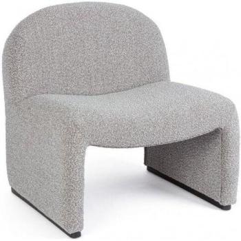 Poltrona Babila 71x69x72,5 cm – Grigio Bouclè