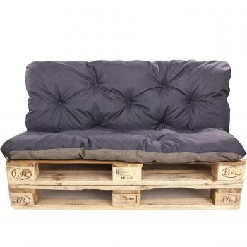 Cuscino pallet 120x80 cm, colore blu marino – Ensemble Enkel