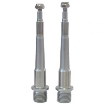 HT EVO+ Pedal Achse Chromo-Kit Silber