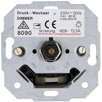 Kopp Aluminium Dimmer Einsatz für Wandschalter