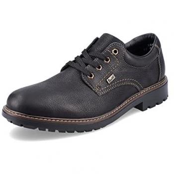 Rieker Herren Schnürschuh schwarz 40 mit TEX-Membrane