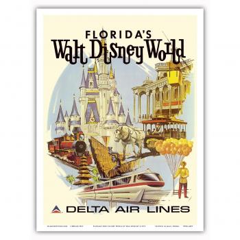 Daniel C. Sweeney Disney World Delta 1971 Master Art