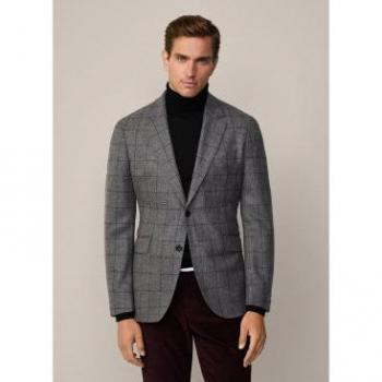 Giacca Hackett Cash Grigio con Tocco Wpane 42