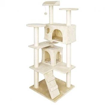 Jeu pour chats beige 130 cm