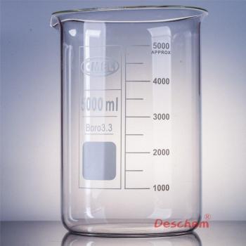 Bécher bas en verre 5 litres