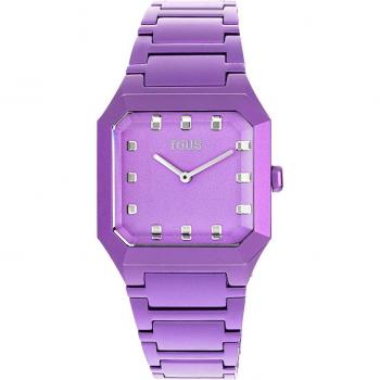 Reloj Tous Karat Squared Mujer 3 ATM Aluminio