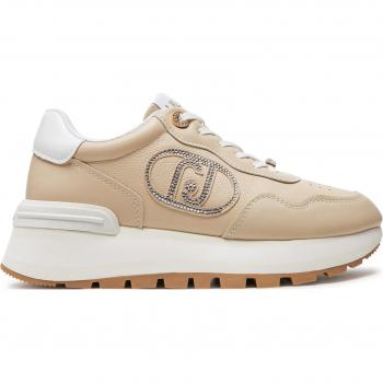 Liu Jo Contemporary Beige Athletic Shoes for Women – 5 US