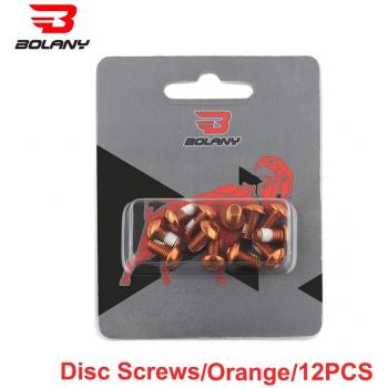 Accessoires de vélo, vis de frein à disque, 12 pièces, 1,8g, acier