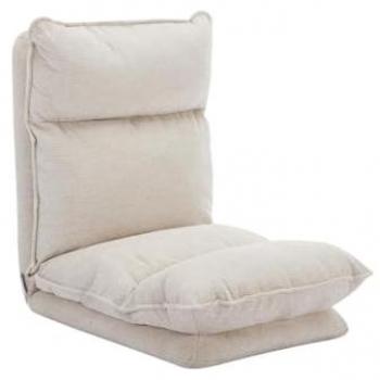 Poltrona Letto Modulare in Tessuto Chinè Beige – Design a Piedi Liberi