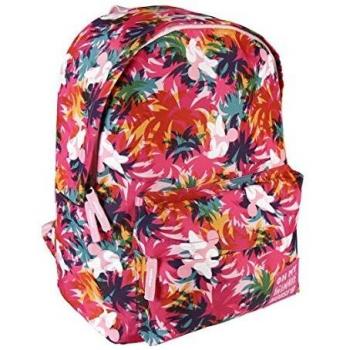 Sac à dos Minnie Cerdà pour enfants, 41 cm, Blanc avec appliqués en tissu