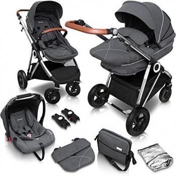 BabyGO Halime Air Kinderwagen 3 in 1