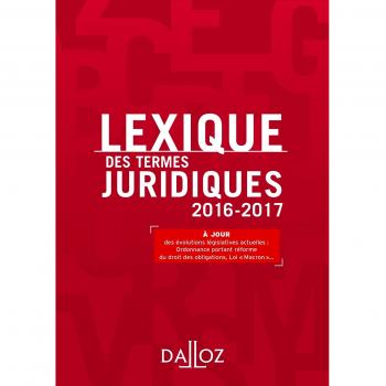 Lexique des termes juridiques