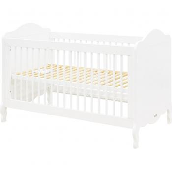 Banquette Bopita Lit 70x140 en MDF blanc – 145 × 96 × 84 cm