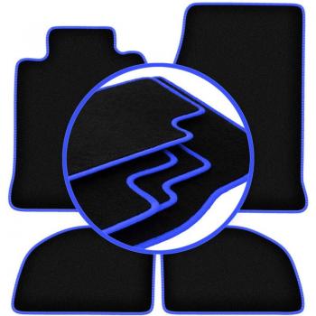 Tapis CARLUX-BLUE pour Porsche 924 Coupé (1976-1988)