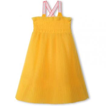 BillieBlush Fille 12A Robe de Luxe Bretelles Jaune