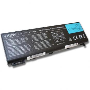 Source d’alimentation Li‑Ion 4400 mAh 14,4 V pour PC Toshiba Satellite L35‑S – PABAS059