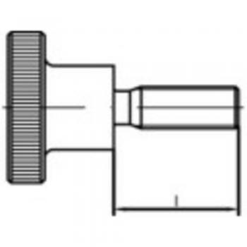 Ensemble de vis moletées M6 12 mm