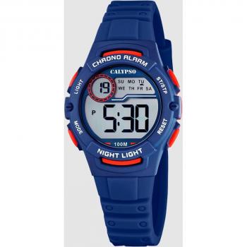 Reloj infantil de caucho azul Calypso K5852/5