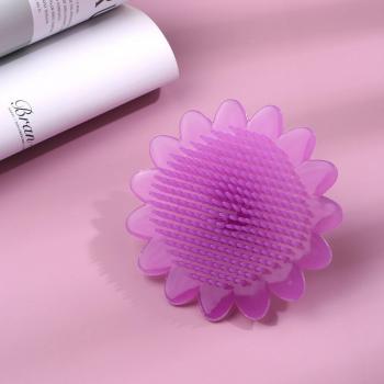 Baby Bath Care Silicone Scrubber with 104℉ Sensor
