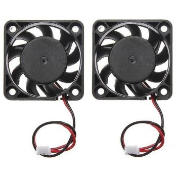 Mini Computer-Lüfter 12V 40mm x 10mm DC Bürstenlos 2-Pin O.15 (2er Set)