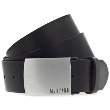 Cintura Mustang Elegante Nero e Argento