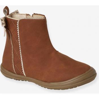 Boots zippées pour enfants VERTBAUDET marron