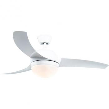 Ventilatore da soffitto tondo bianco