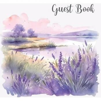 Guest book (hardback) , comments book, guest book to sign, vacation home, holiday home, visitors comment book