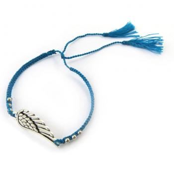 Eleganza Navajo: Bracciale Argento Blu