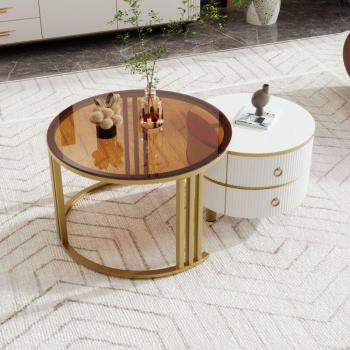 Table basse en verre trempé MODFU
