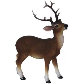Figurine de cerf en polyrésine