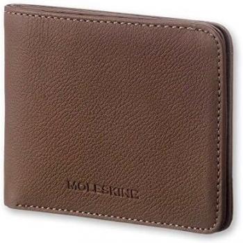 Brown Moleskine Portemonnaie – Handgefertigte Eleganz