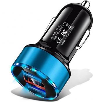 Praktisches 2in1 USB Ladegerät für Smartphones
