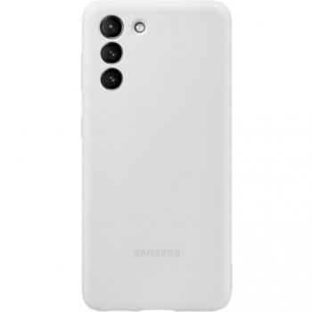 Funda Samsung Silicone Cover Gris para Galaxy S21