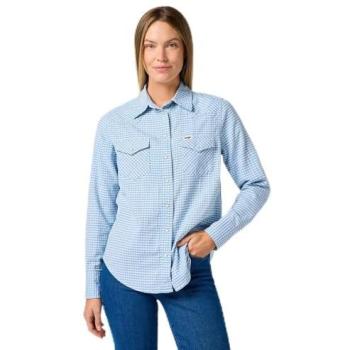 Wrangler Western Dames Blouse met Rits