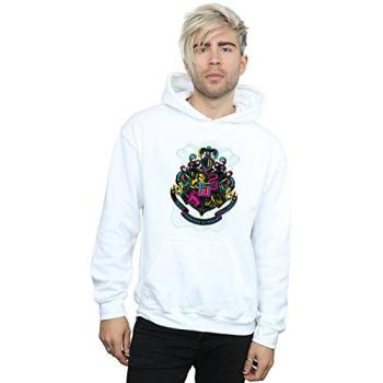 Mystic Crest Neon Hooded Top – 3XL White