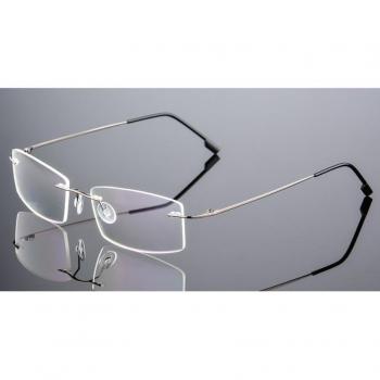 Classic Titanium Rimless Eyewear